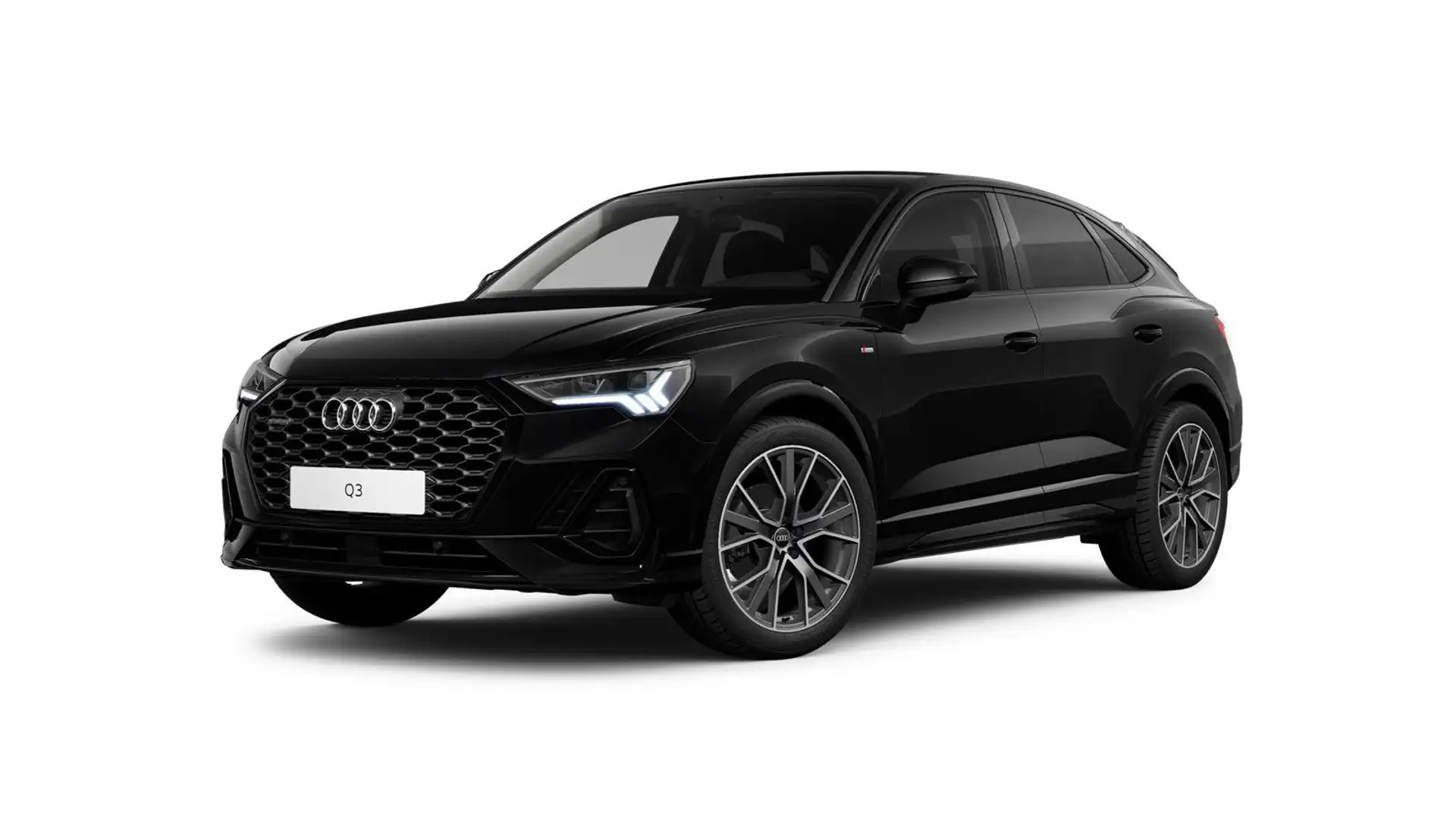 Audi Q3 Q3 SPB Sportback 35 TDI quattro S tronic S line e Noir - 1