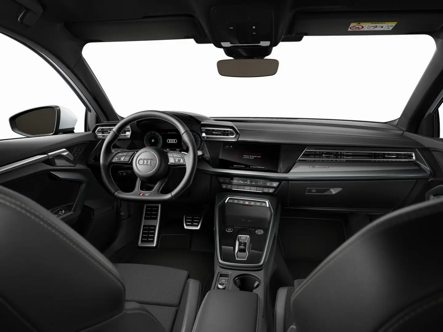 Audi A3 Sportback 35 TFSI S line Navi,Matrix,SHZ,R Weiß - 2