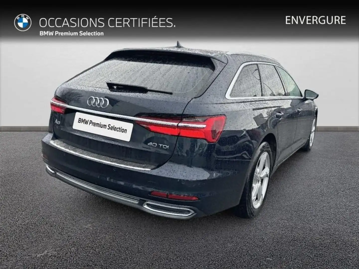 Audi A6 40 TDI 204ch S line S tronic 7 Blauw - 2