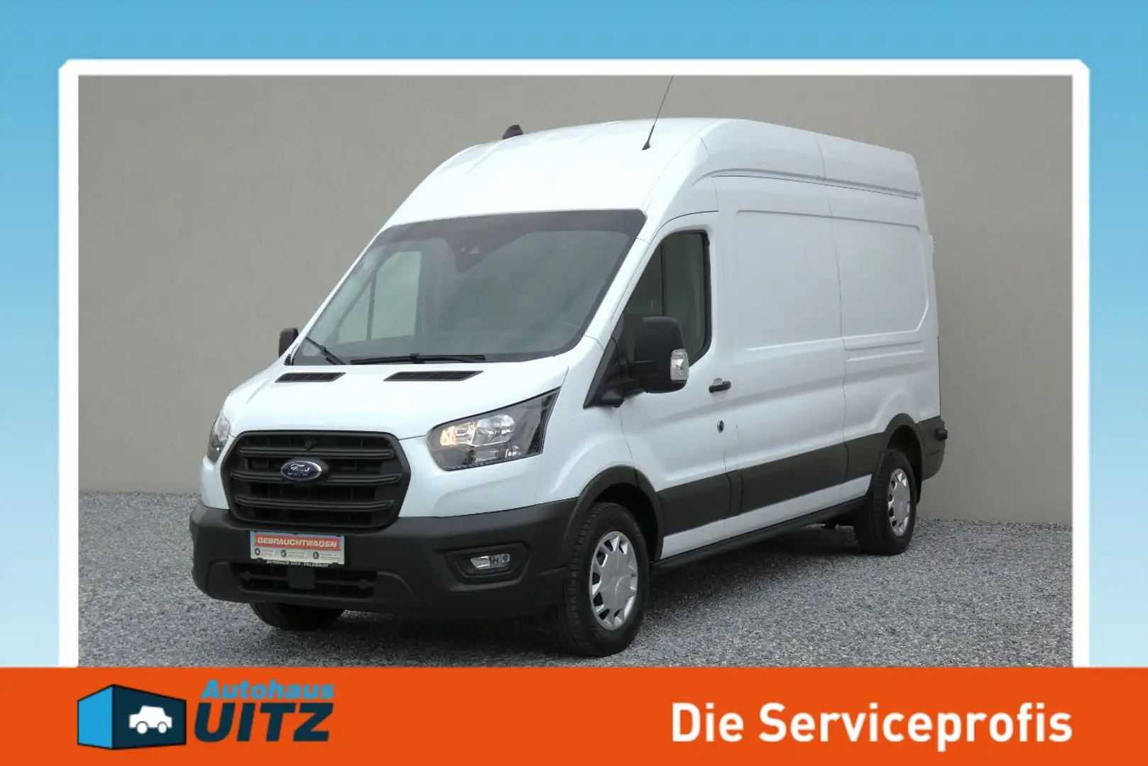 Ford Transit 2.0 TDCi 350 L3 Trend +360°+Navi+ACC+SHZ+ Weiß - 1