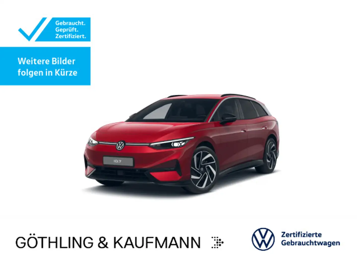 Volkswagen ID.7 Tourer Pro S *NAVI*WP*ASG*IQ-Light&Drive*DC Rot - 1