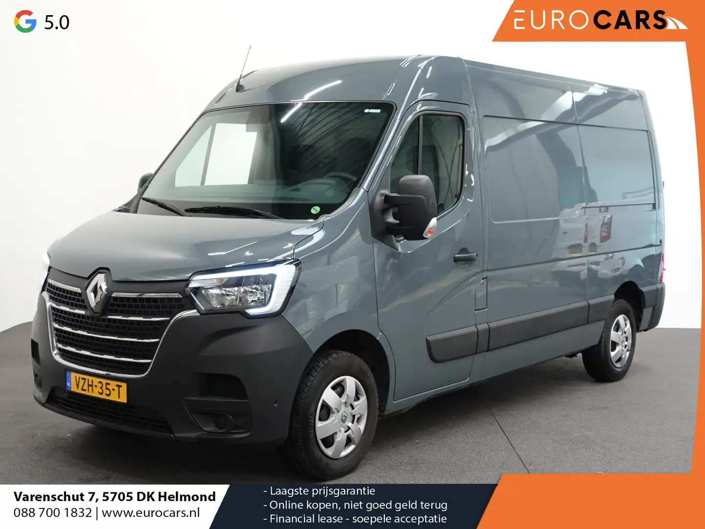 Renault Master T33 2.3 dCi 135PK L2H2 Work Edition Airco Cruise C Grijs - 1