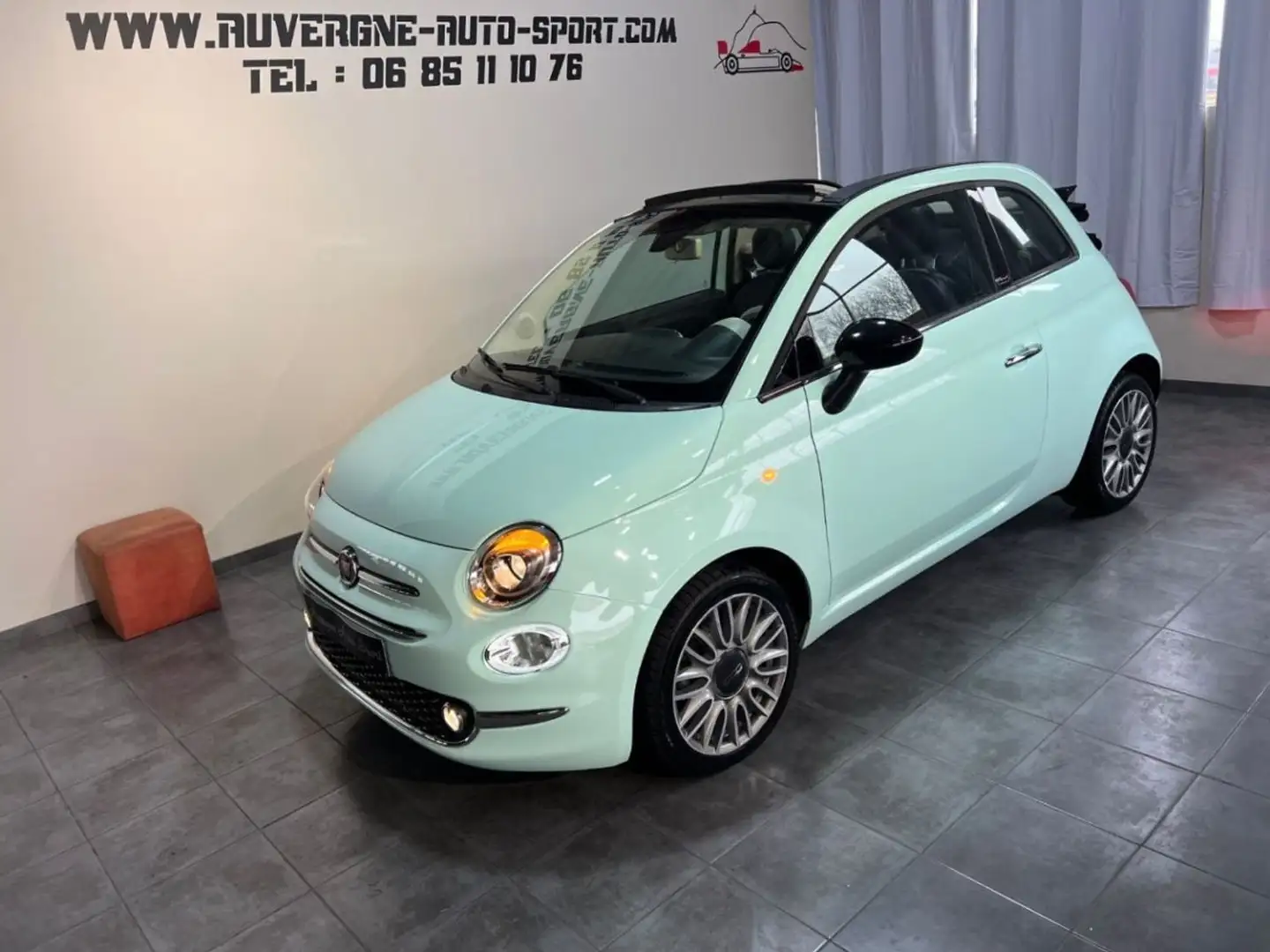 Fiat 500C SERIE 4 1.3 Multijet 95 ch S&S Club Vert - 1