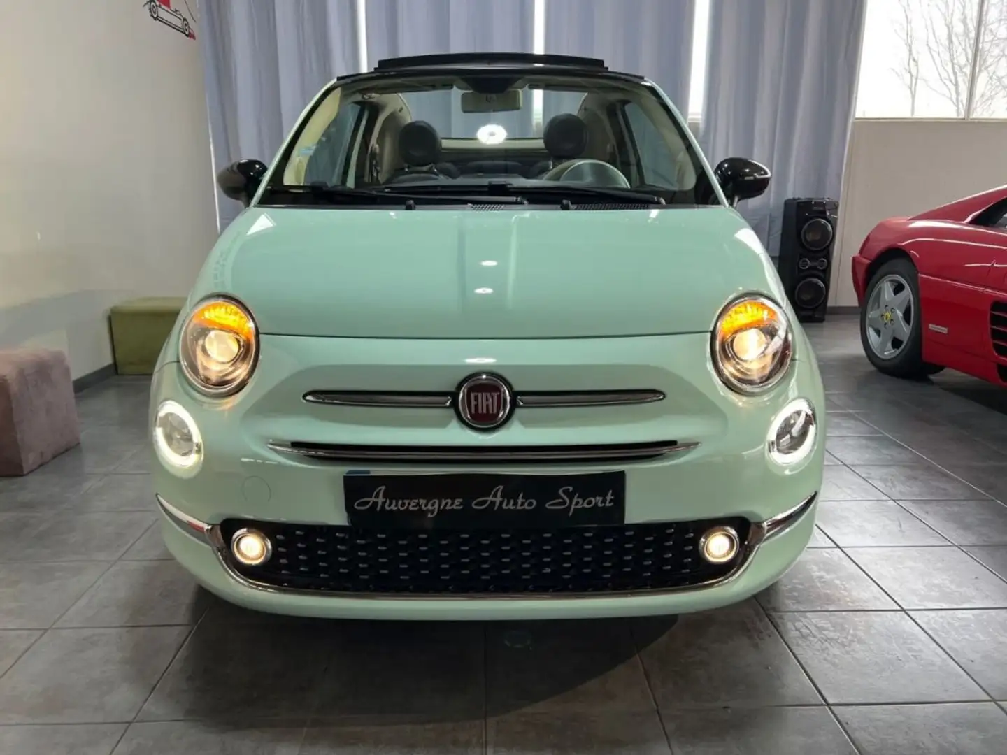 Fiat 500C SERIE 4 1.3 Multijet 95 ch S&S Club Groen - 2