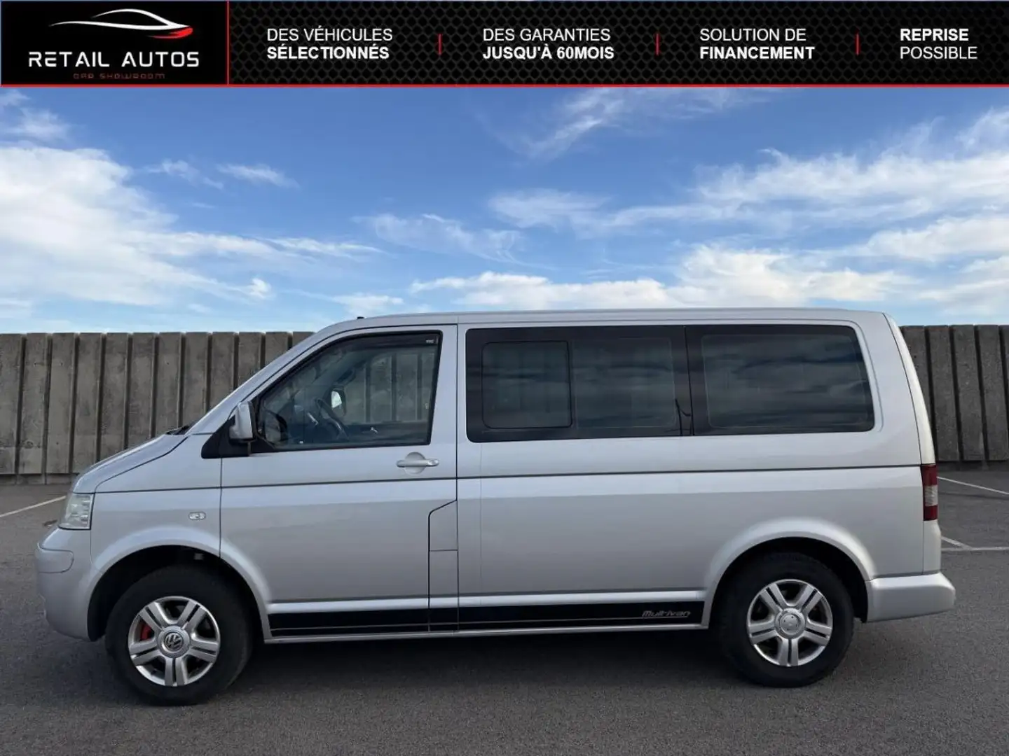 Volkswagen Transporter 2.5 TDI 130 COMBI Multivan Confort 7pl Grau - 2