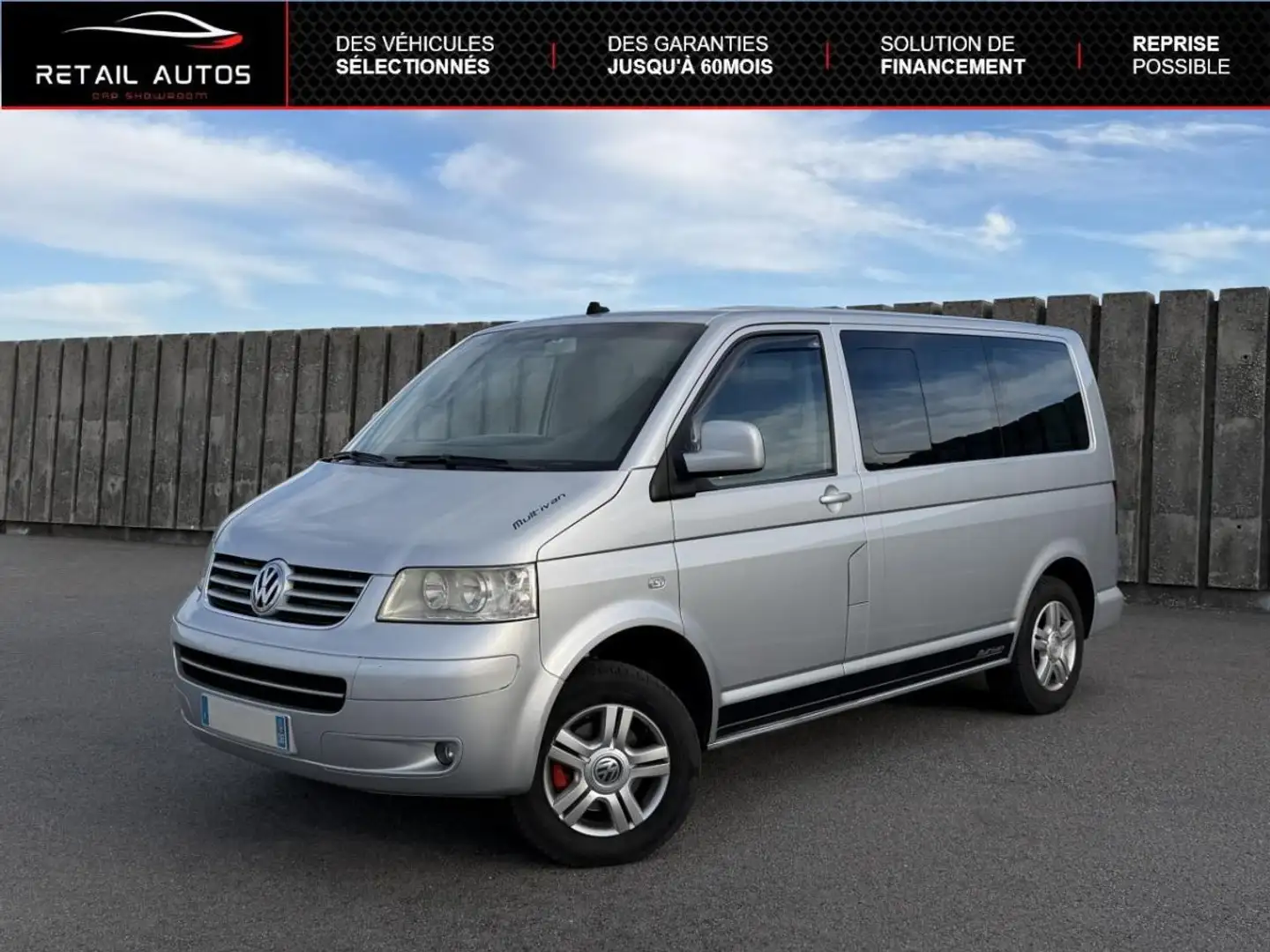 Volkswagen Transporter 2.5 TDI 130 COMBI Multivan Confort 7pl Grau - 1