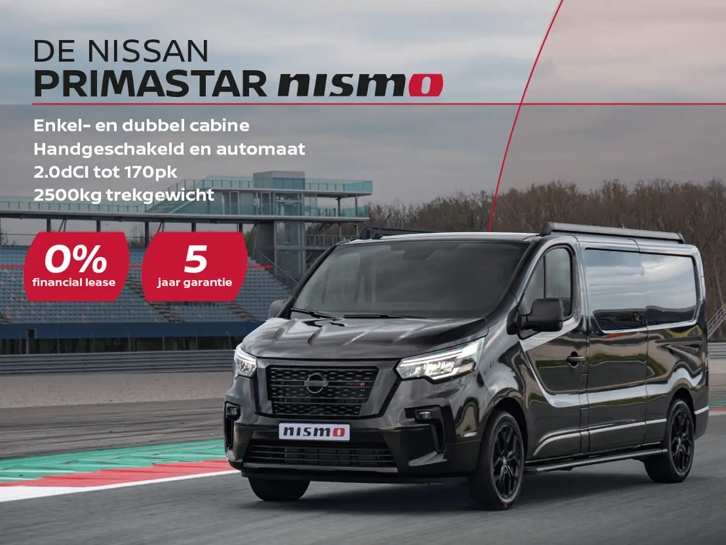 Nissan Primastar 2.0 dCi 130pk L2H1 Nismo | 2500KG Trekgewicht | Ac Weiß - 2
