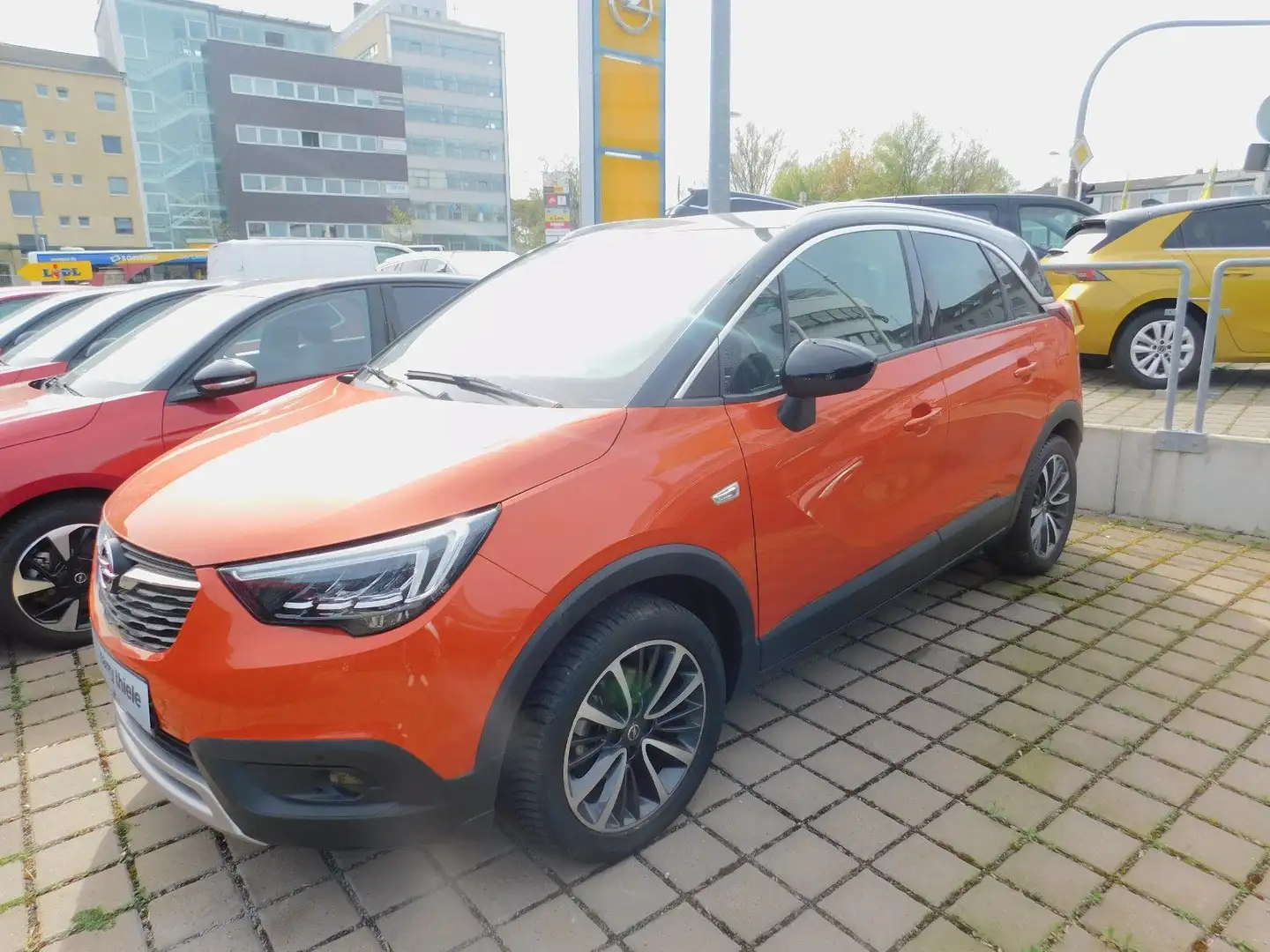 Opel Crossland X Innovation Naranja - 1