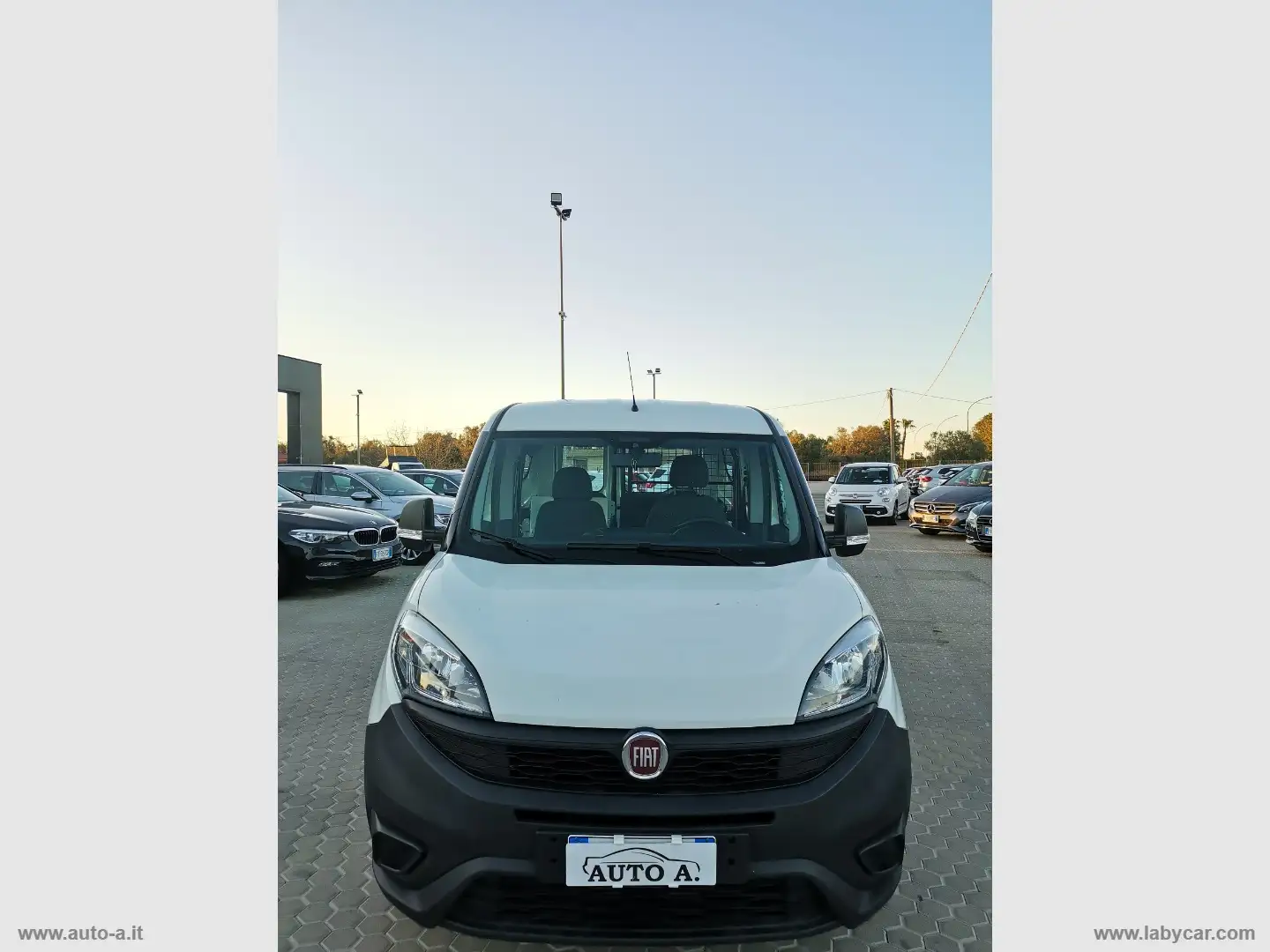 Fiat Doblo DOBLO 1.3 MJT 95 CV MAXI VETRATO FURGONE Bianco - 2