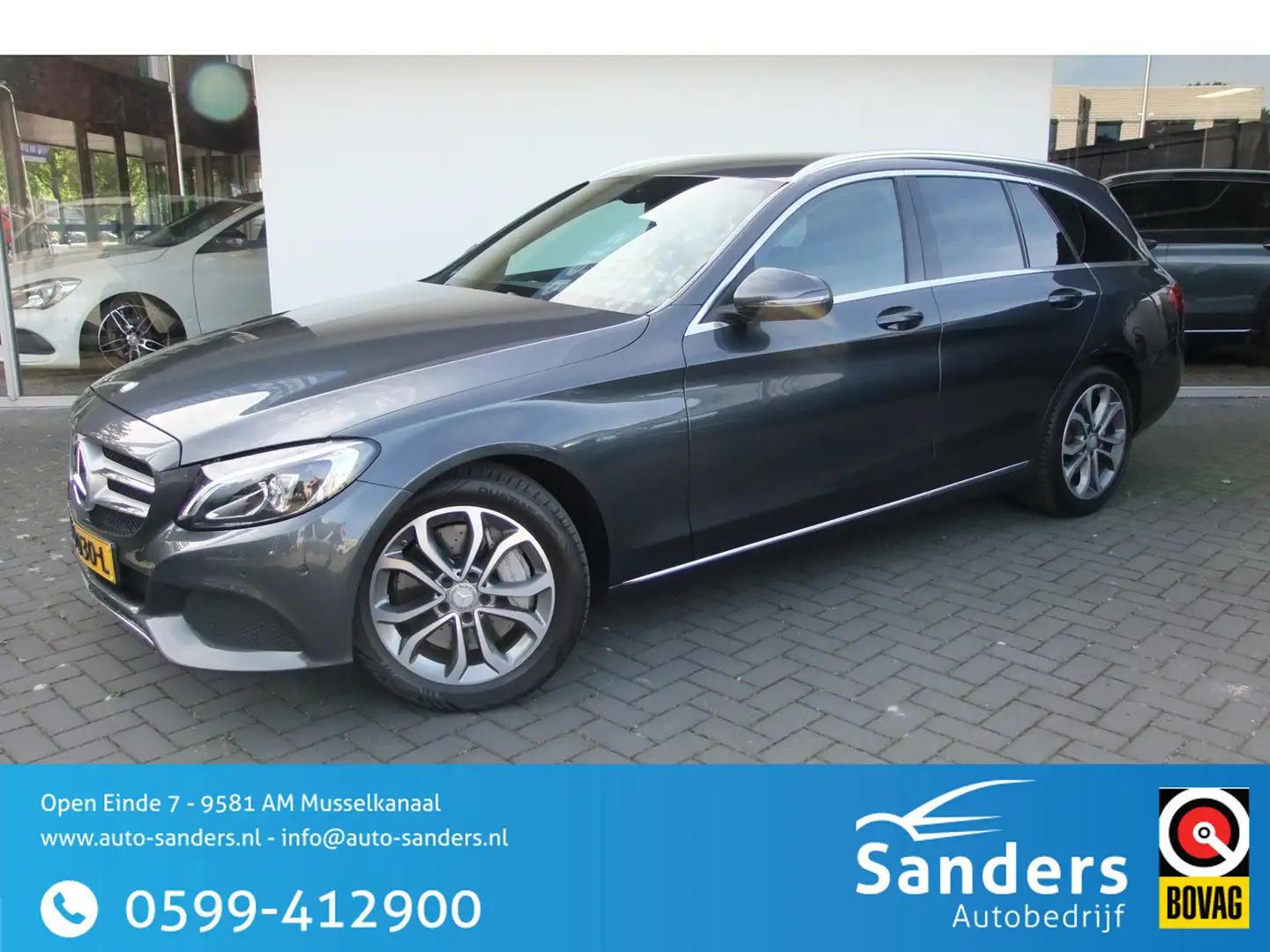 Mercedes-Benz C 350 Estate e Lease Edition / Stoelverwarming/ All-seas siva - 1