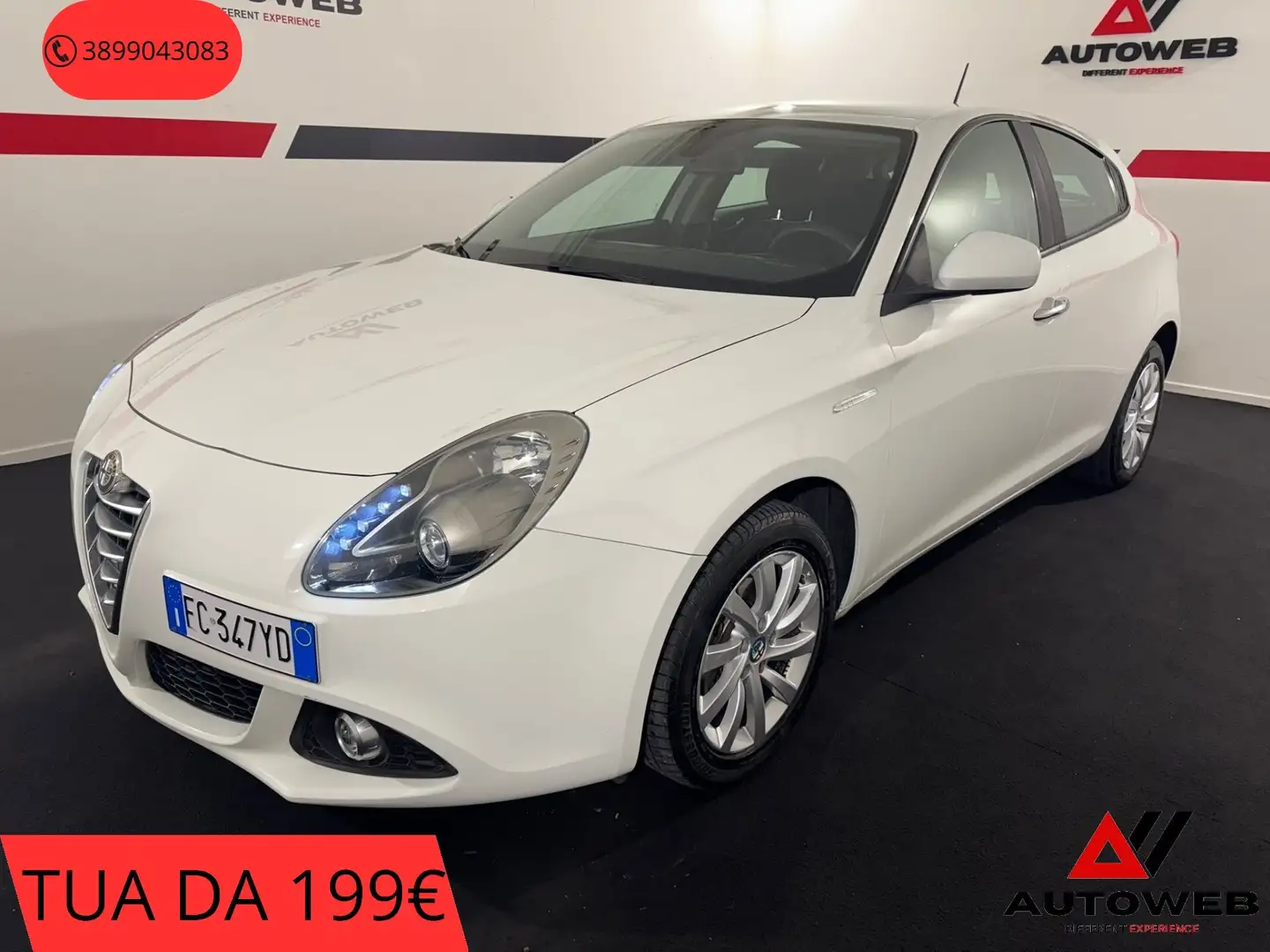 Alfa Romeo Giulietta Giulietta 1.6 JTDm-2 120 CV Distinctive Blanc - 1