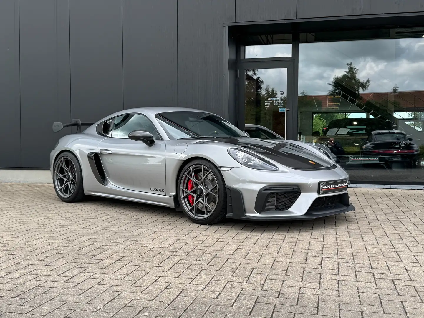 Porsche Cayman 718 Cayman GT4 RS "Overname leasing mogelijk" Zilver - 2