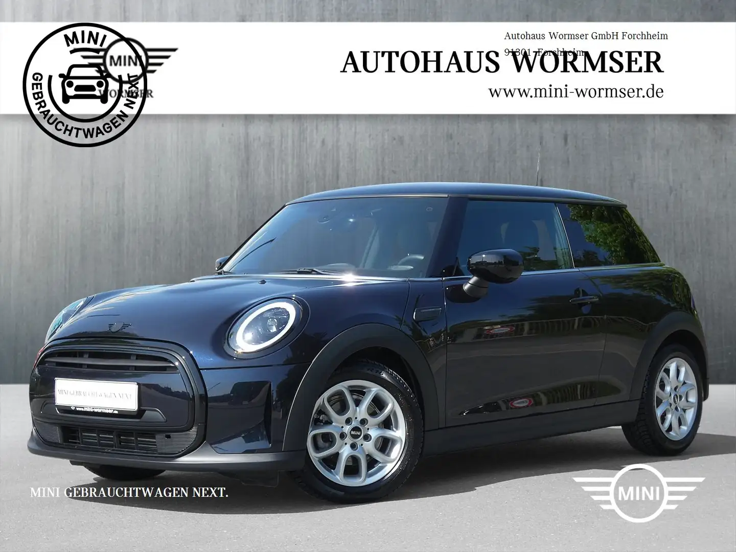 MINI Cooper Hatch DAB LED RFK Navi Komfortzg. Shz Blau - 1