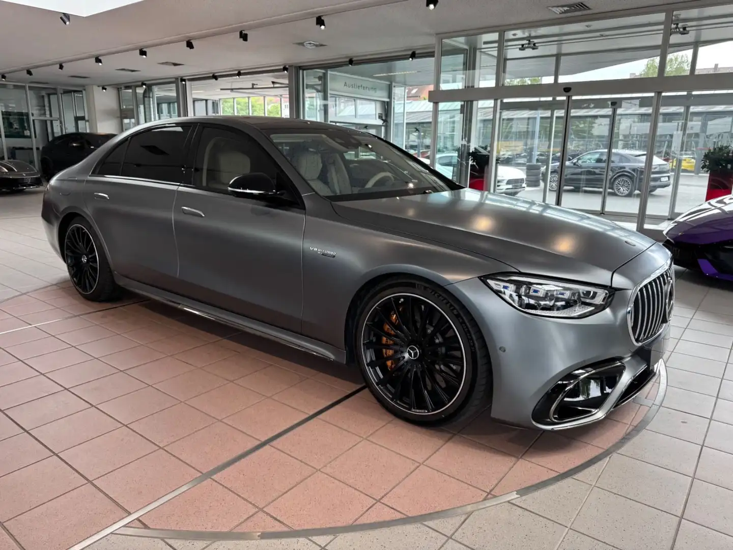 Mercedes-Benz S 63 AMG e Performance Lang / Keramik Bremse Szary - 2
