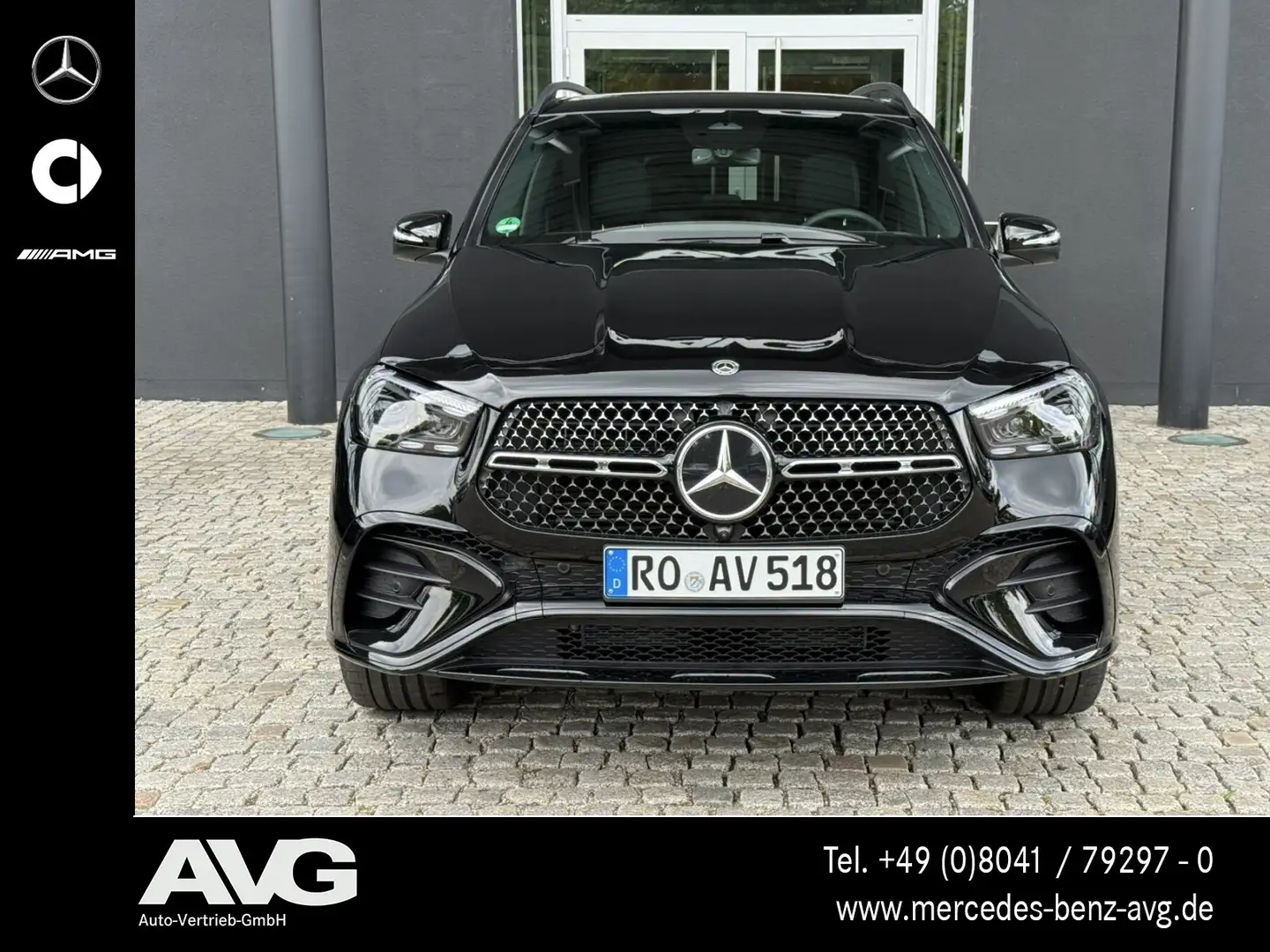Mercedes-Benz GLE 450 GLE 450 d 4M AMG Pano HuD Stndhzg AHK Air 360° Negro - 2