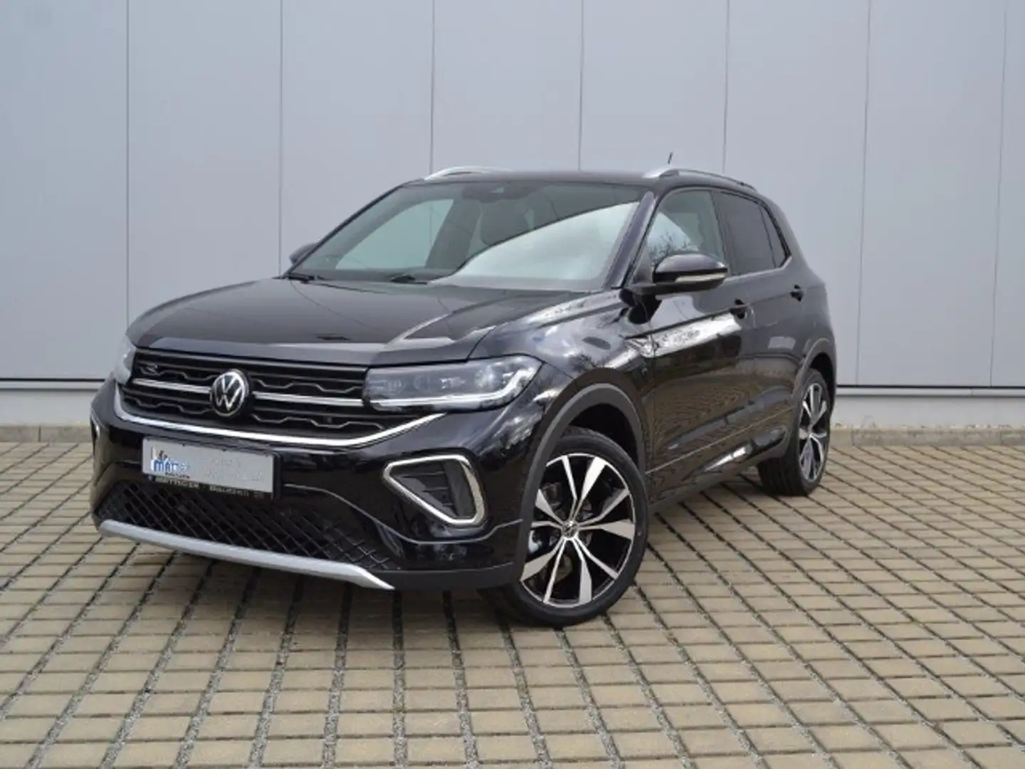 Volkswagen T-Cross 1.5 TSI 150 PS DSG R-Line AHK/IQ.DRIVE-PAKET/MATR Zwart - 2