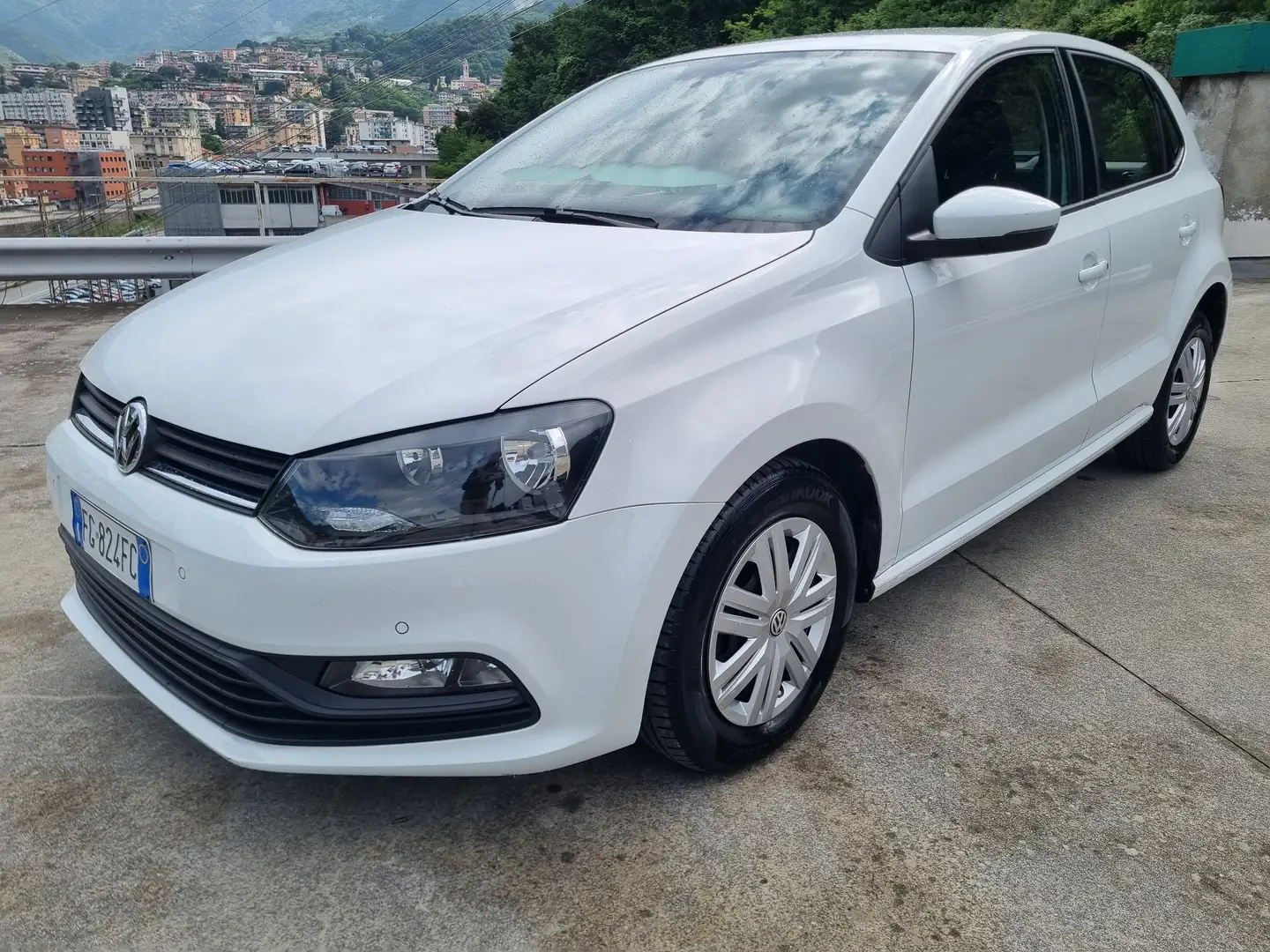 Volkswagen Polo Polo 5p 1.4 tdi 75cv Bianco - 1