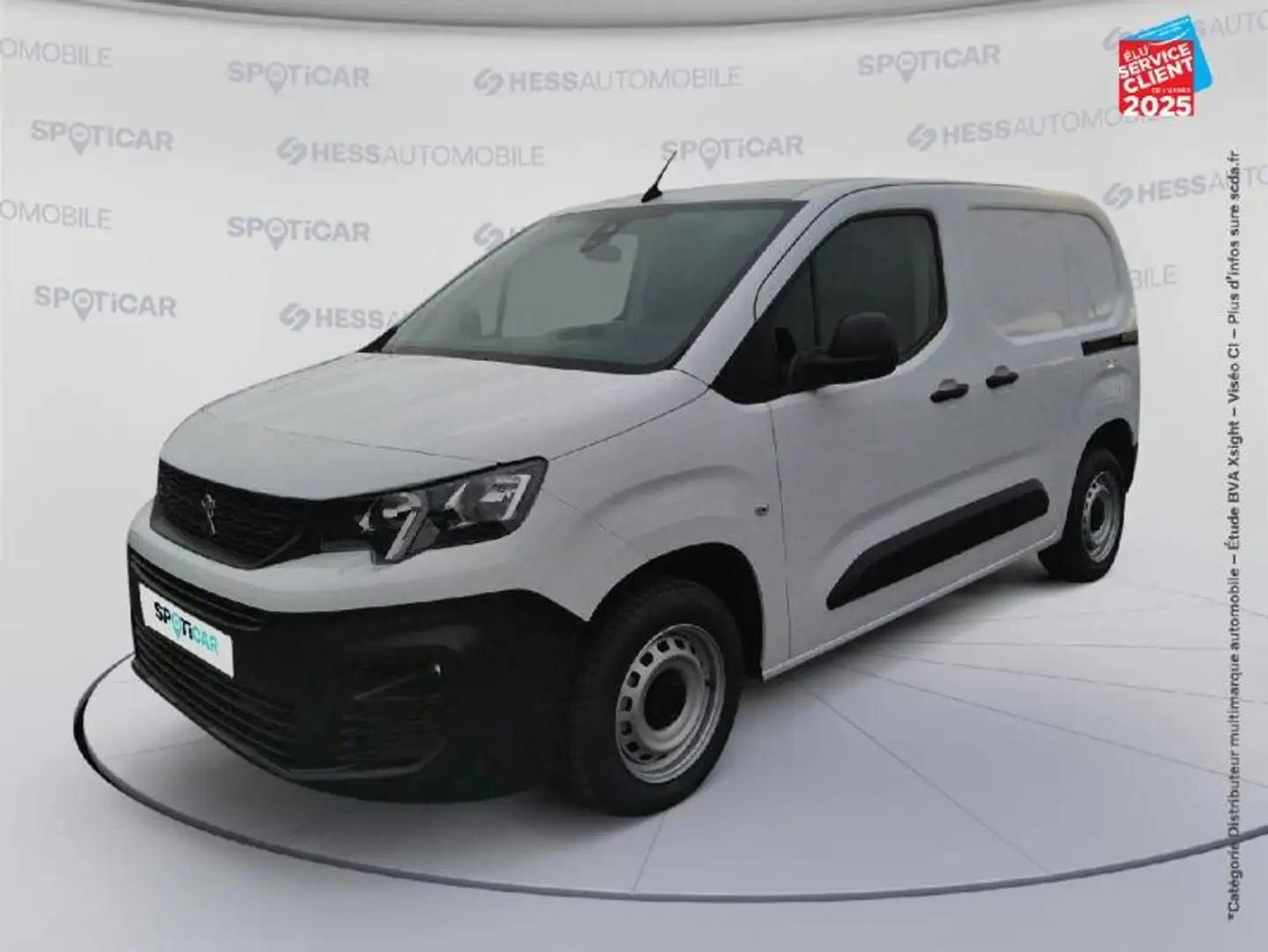 Peugeot Partner Standard 650kg BlueHDi 100ch S/S Premium Blanc - 1