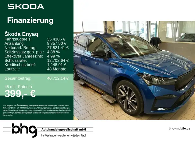 Skoda Enyaq ENYAQ iV 80x h 4x4 1-Gang-Automatik