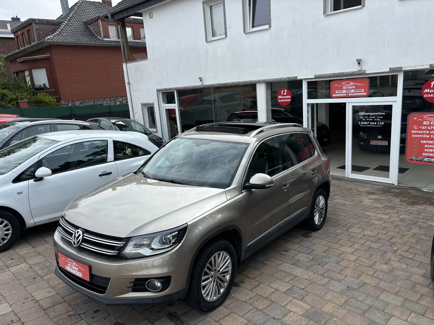 Volkswagen Tiguan 1.4TSI 160CV*TOIT OUVRANT*XENON*GARANTIE 12MOIS* Beige - 1