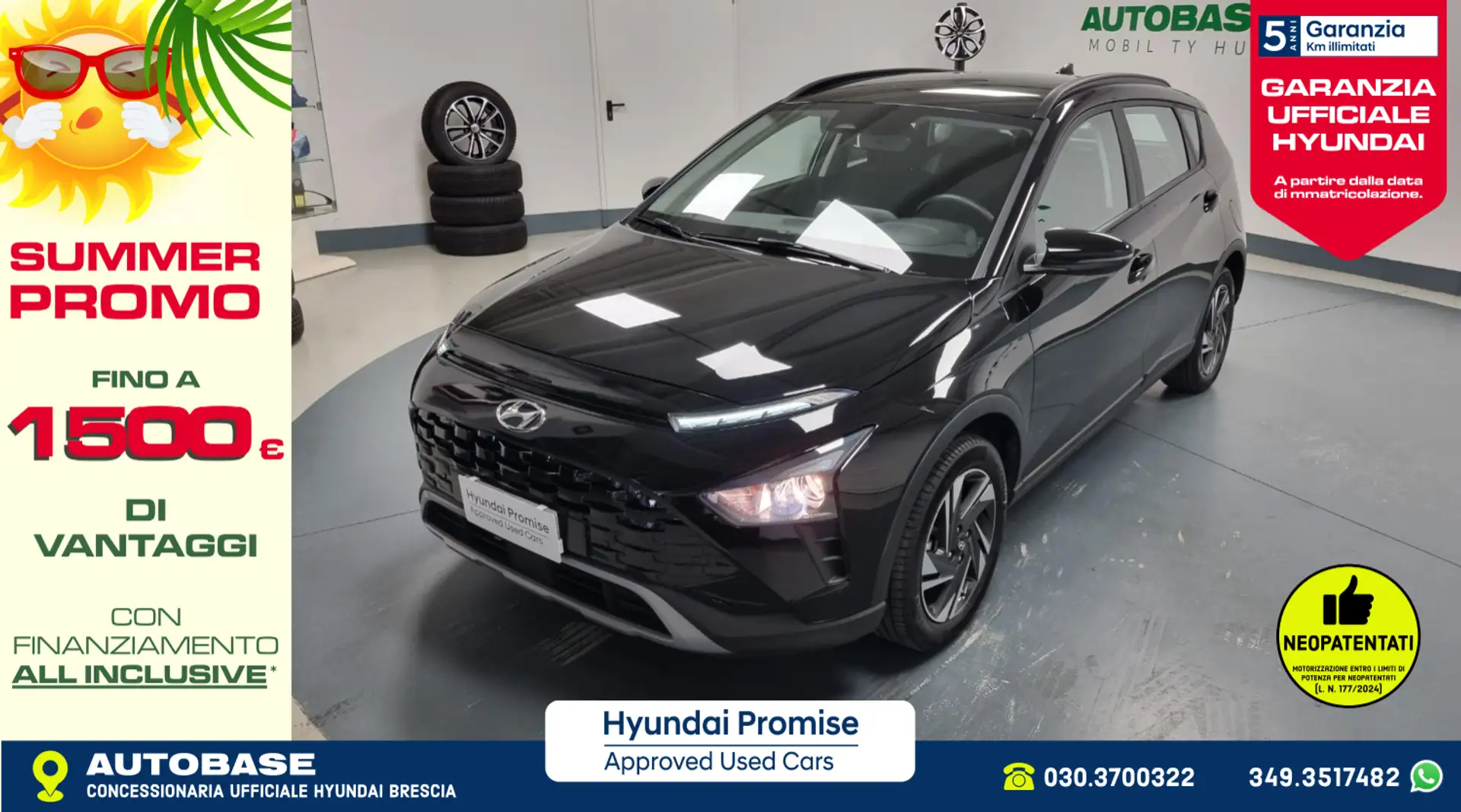 Hyundai BAYON 1.2 mpi Xline Nero - 1