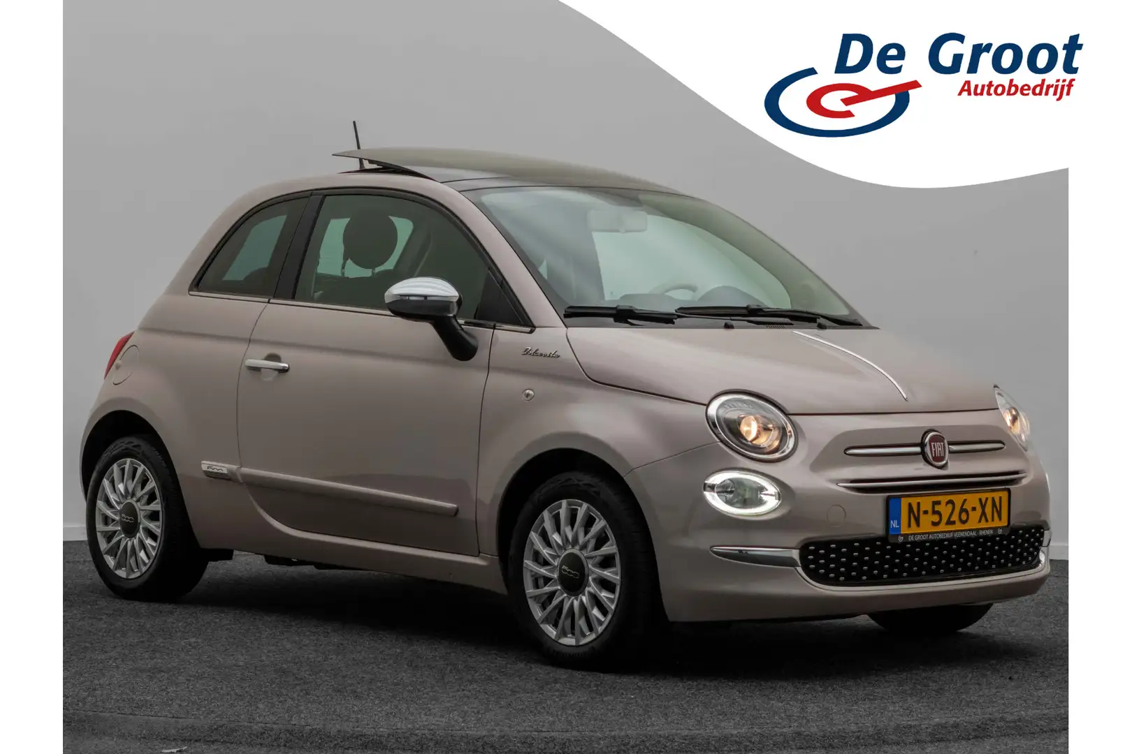 Fiat 500 1.0 Hybrid Dolcevita Panoramadak, Cruise, Apple Ca - 1