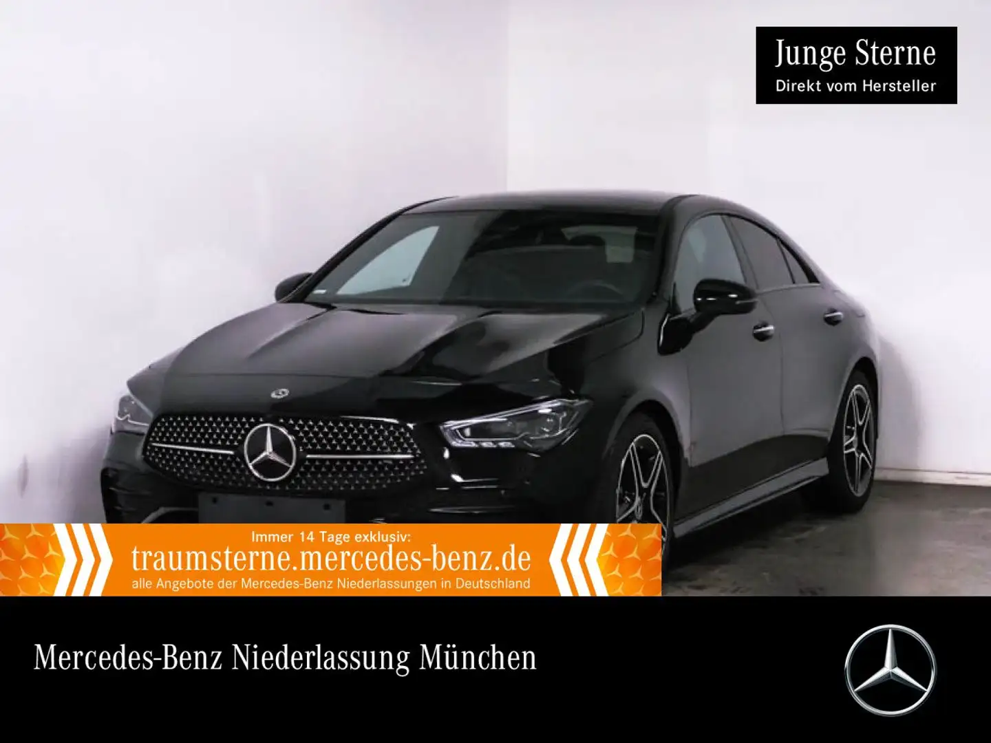 Mercedes-Benz CLA 200 AMG+NIGHT+PANO+MULTIBEAM+STHZG+BURMESTER Schwarz - 1