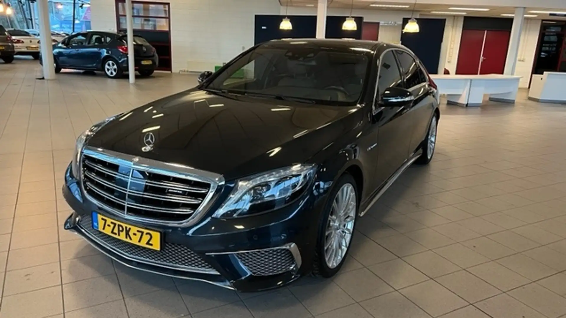Mercedes-Benz S 65 AMG Lang Negru - 1