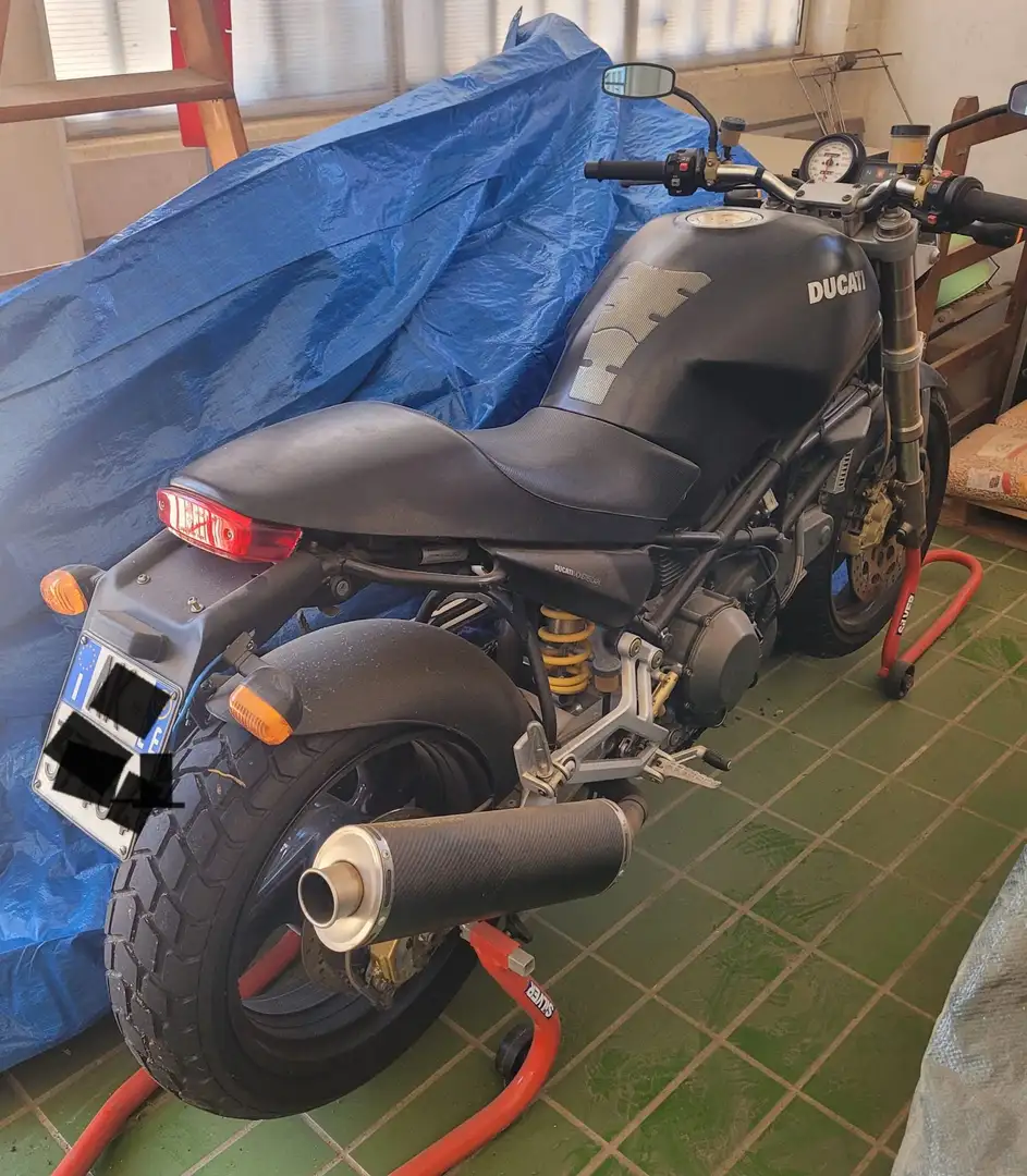 Ducati Monster 900 Dark (carburatori) Negro - 1