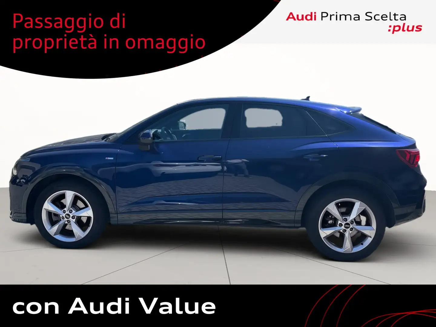 Audi Q3 sportback 40 2.0 tfsi s line edition quattro s-tro Blu/Azzurro - 2