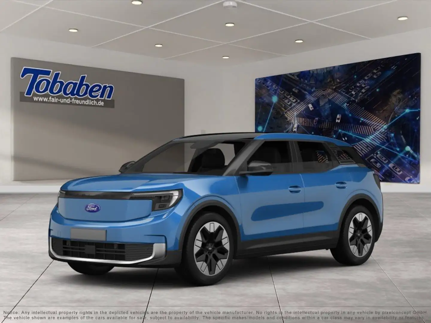 Ford Explorer Select Extended Range Hot Deal Blau - 1