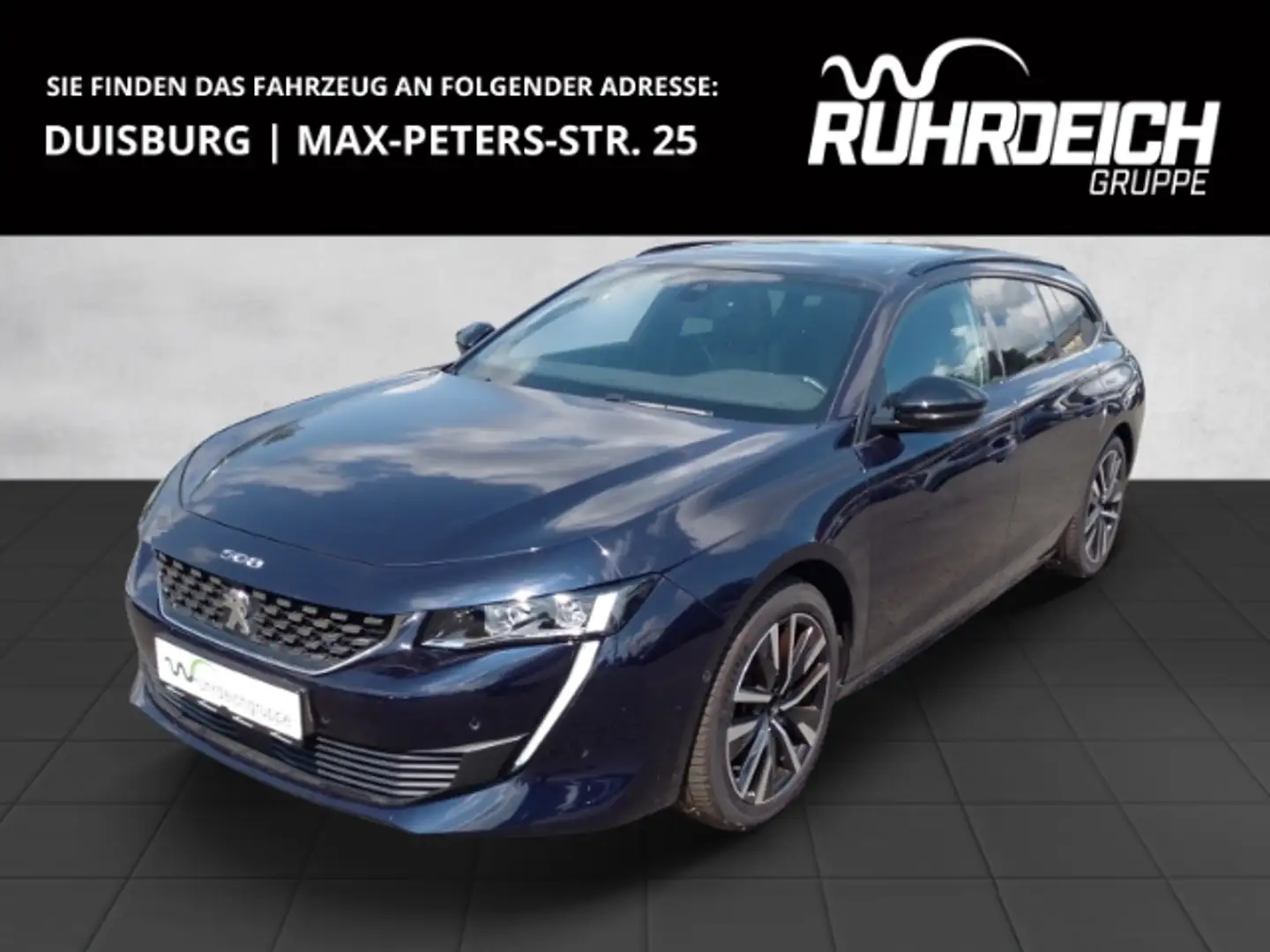 Peugeot 508 SW GT 1.2 PureTech LED+NAVI+PANO+CAM+ACC+ Blau - 1