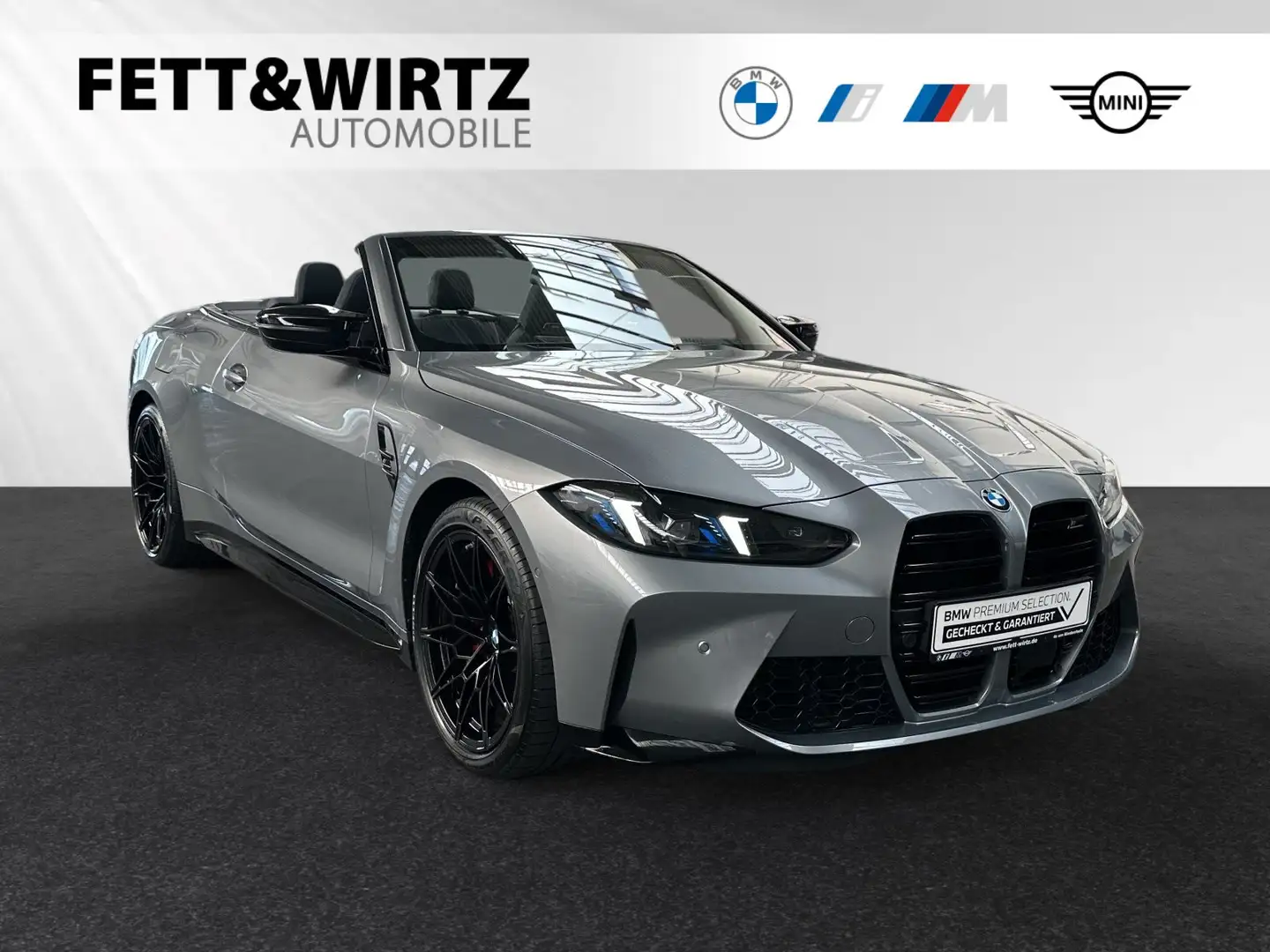 BMW M4 Competition M xDrive Cabrio DA-Prof.|H/K|PA Grau - 1