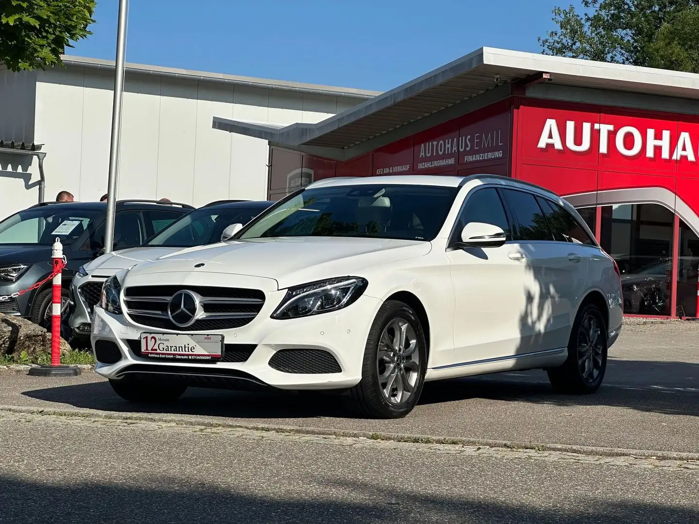 Mercedes-Benz C 220 T d 4Matic Blanc - 1