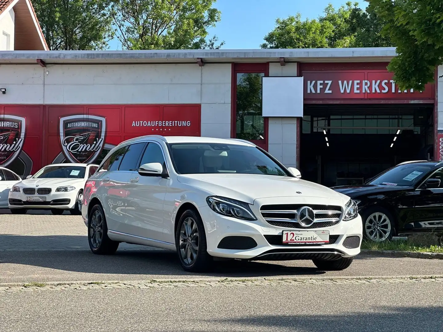 Mercedes-Benz C 220 T d 4Matic Blanc - 2