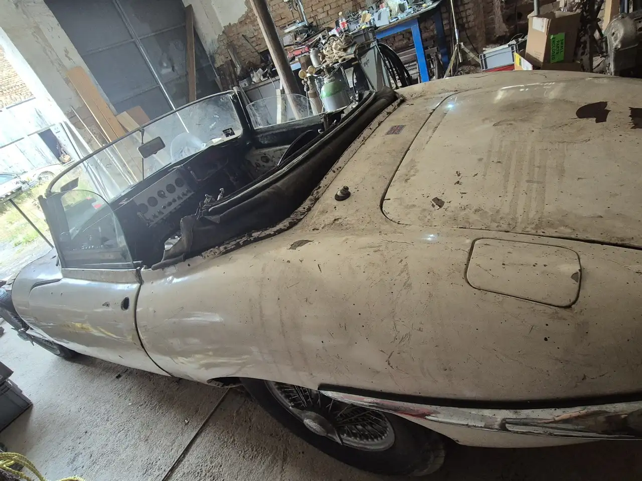 Jaguar E-Type Sept. 1961 Flatfloor Roadster #592, foto 7