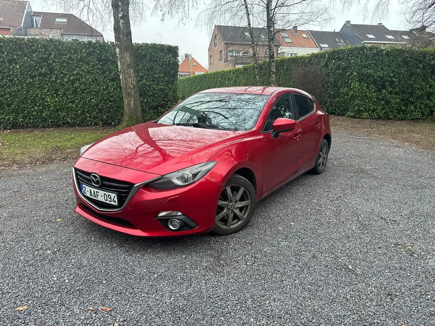 Mazda 3 2.2 CDVi Exclusive DPF Rojo - 1