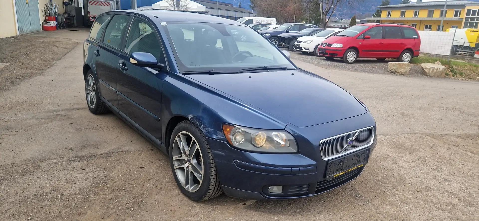 Volvo V50 V50 1,6 D Blau - 2