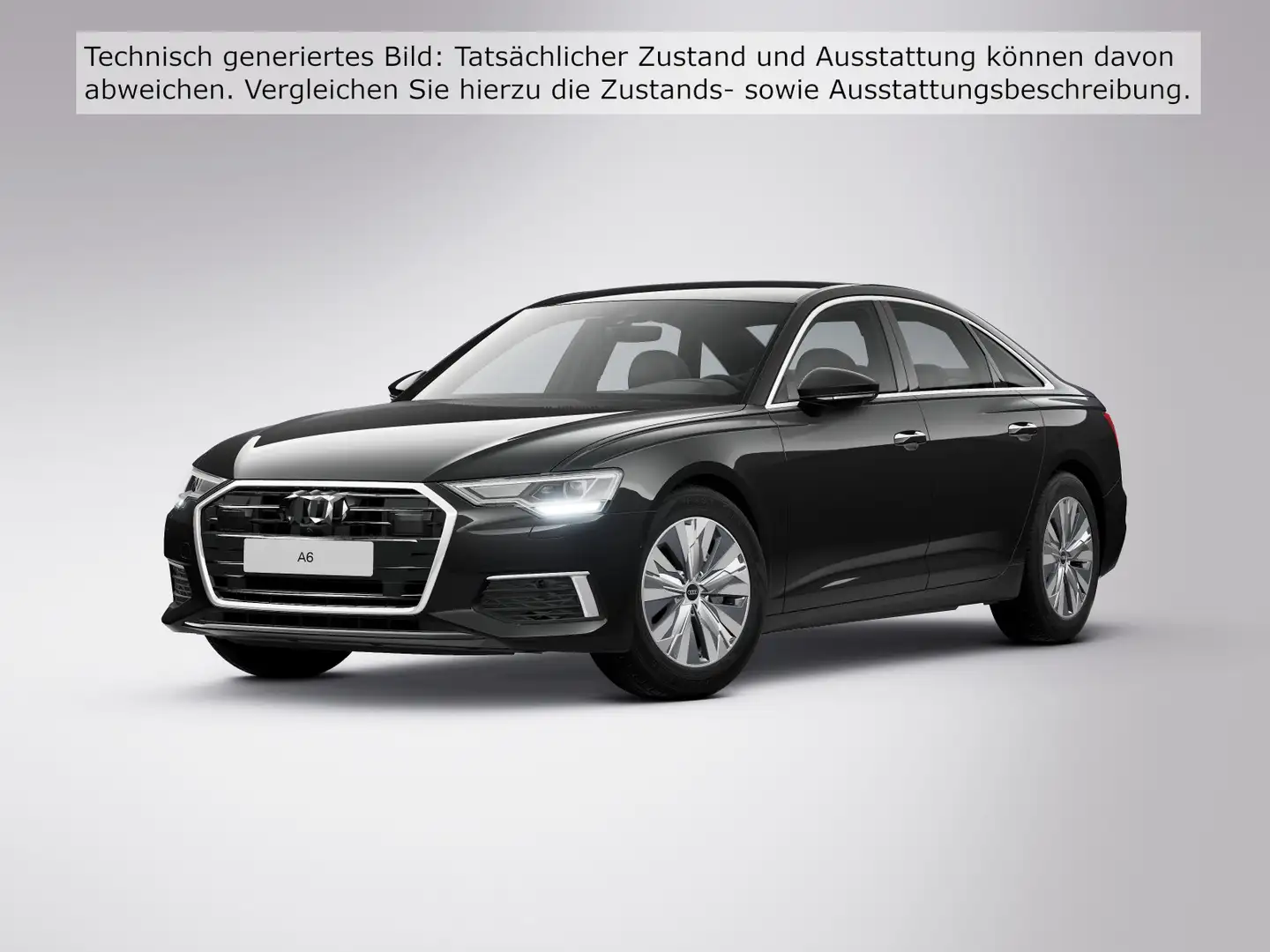 Audi A6 40 TDI DESIGN STHZG ALCANTARA 360° Schwarz - 2