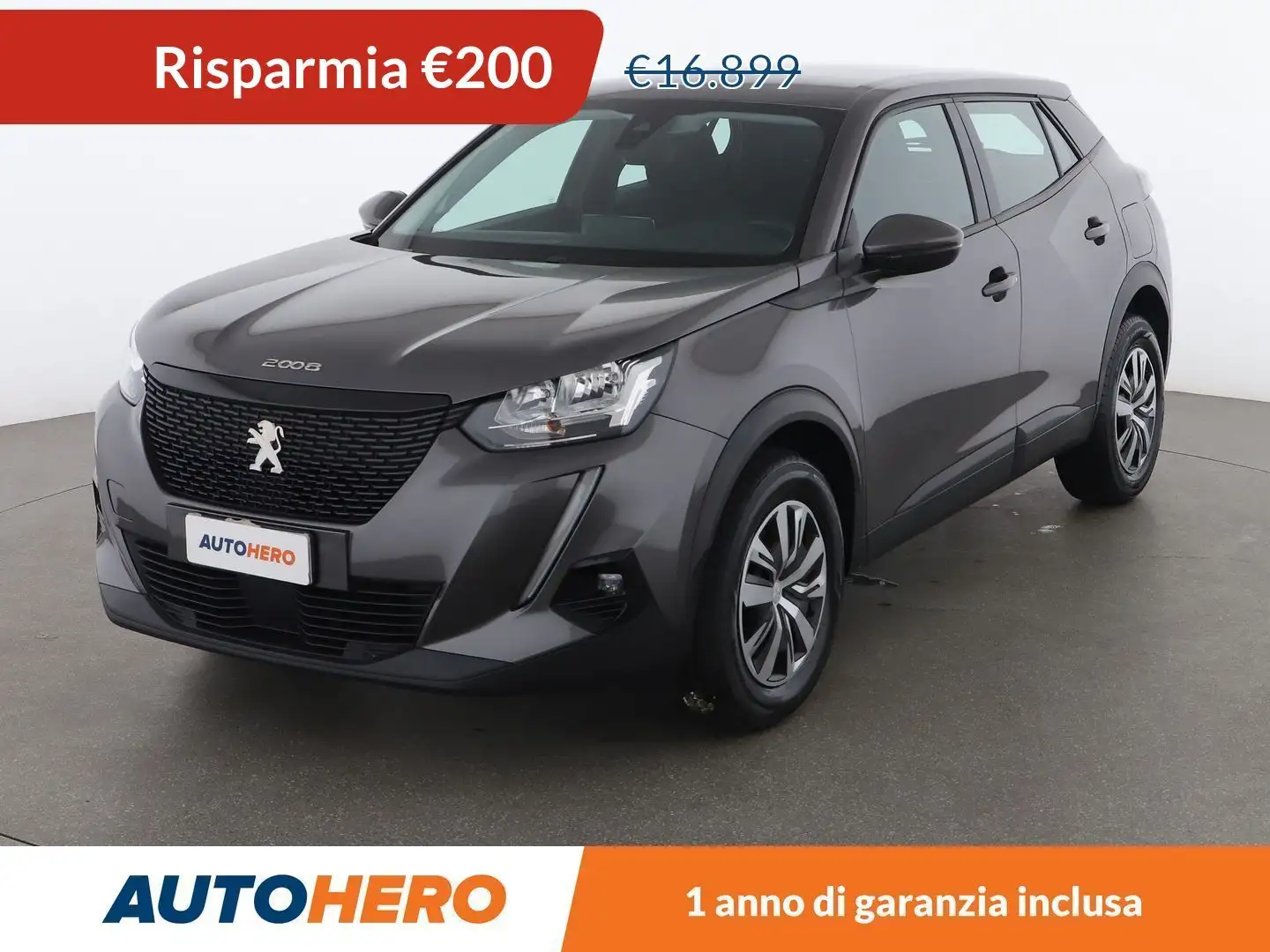 Peugeot 2008 1.5 Blue-HDi Active Grigio - 1