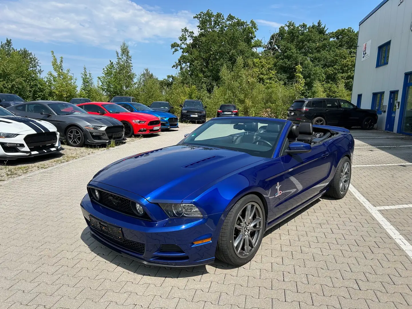 Ford Mustang 2013 GT Premium Unfallfrei Blau - 2