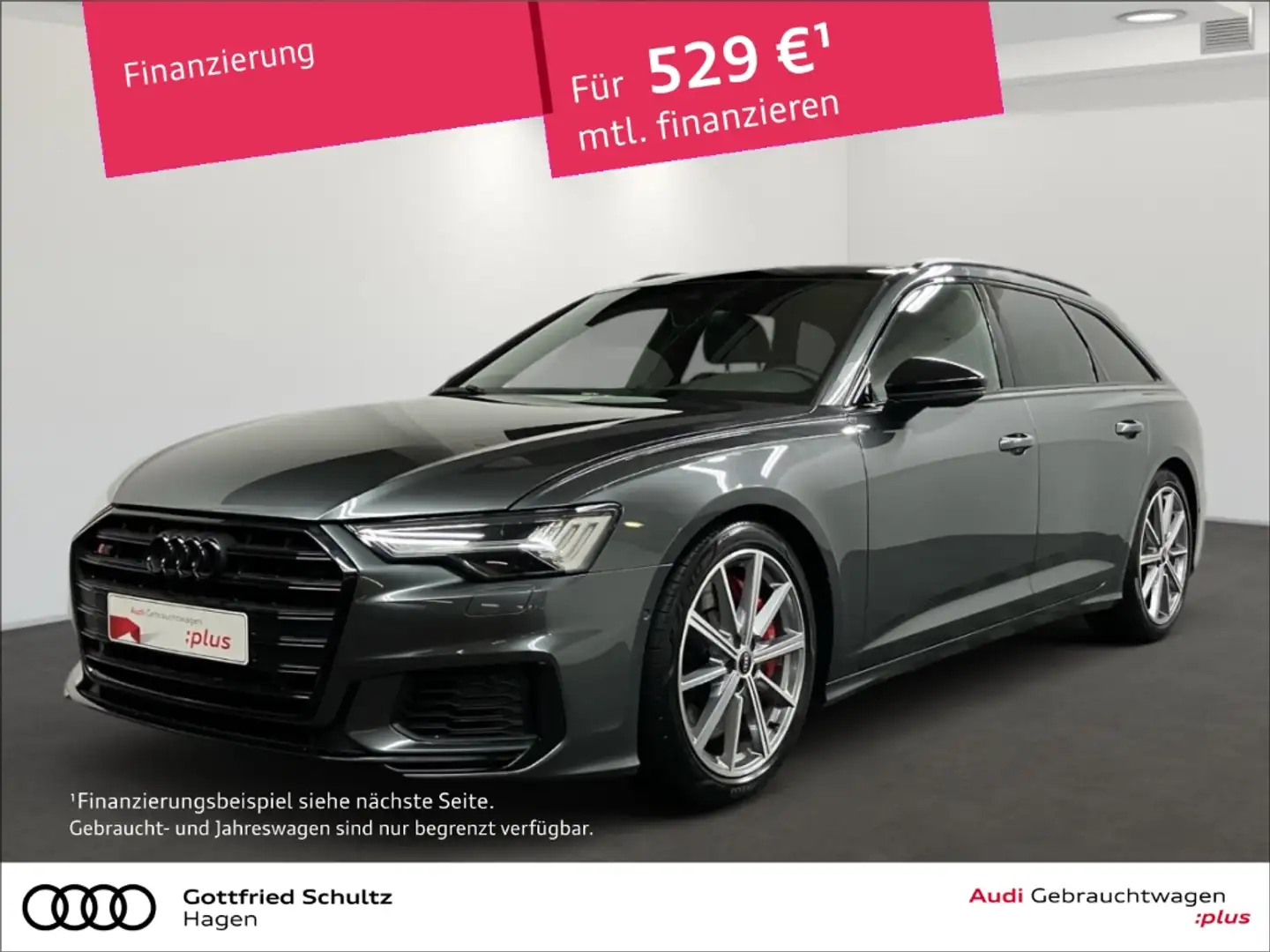 Audi S6 Avant 3.0 TDI quattro tiptr. MATRIX NAV PAN Grau - 1