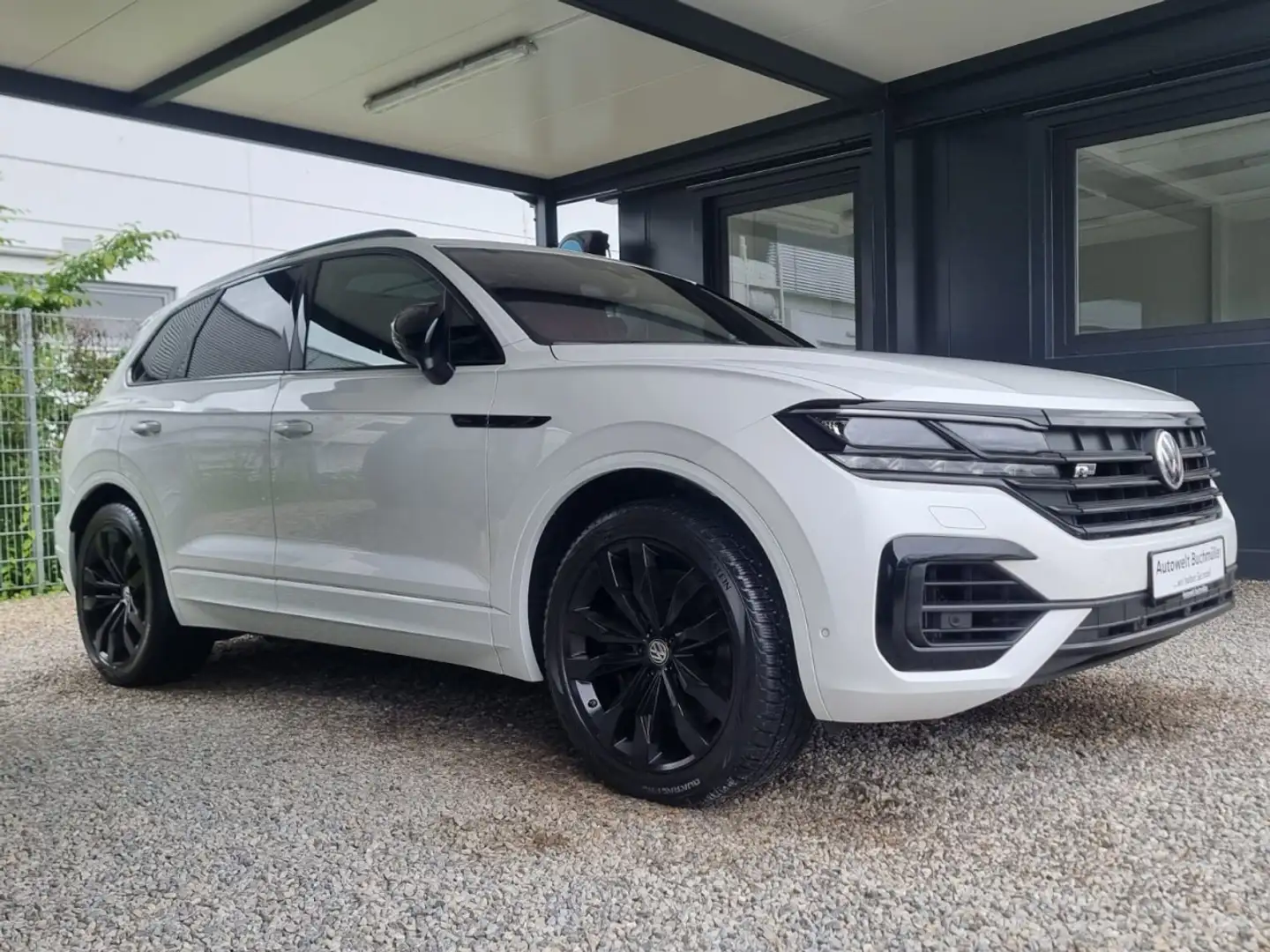 Volkswagen Touareg 4.0 TDI,2X-R-LINE,STAND,PANO,AHK,360,HUD Klima Weiß - 2