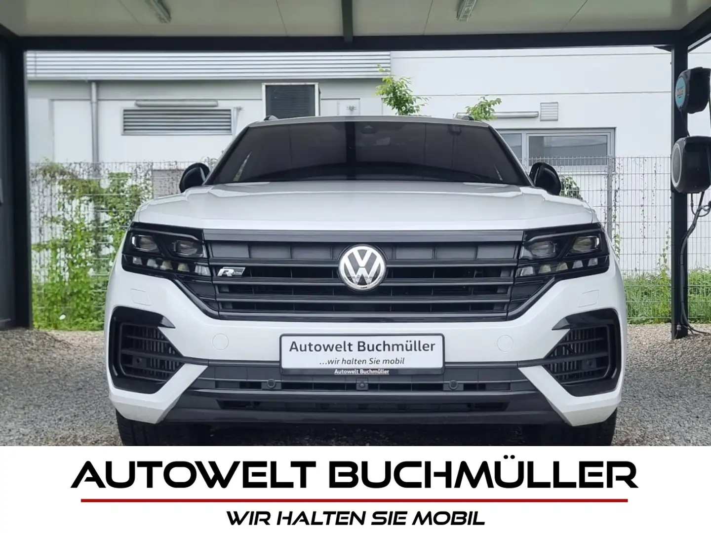 Volkswagen Touareg 4.0 TDI,2X-R-LINE,STAND,PANO,AHK,360,HUD Klima Weiß - 1
