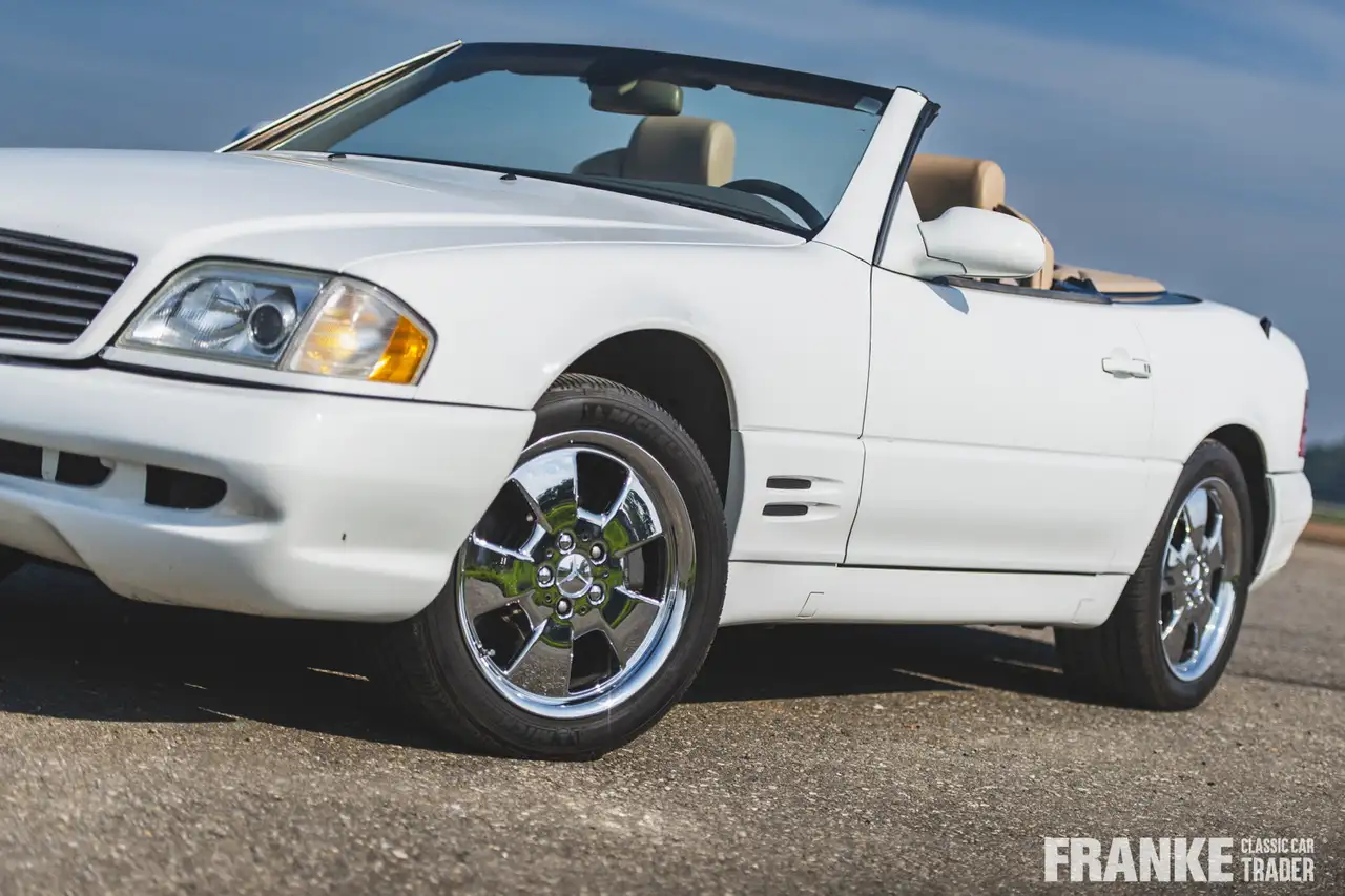 Mercedes-Benz SL 500 Cabrio V8. Youngtimer met matching numbers, histor, foto 4