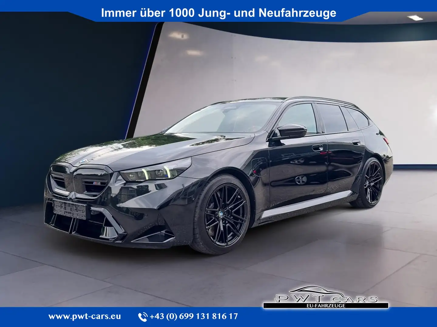 BMW M5 Basis Touring AHK DrivAssistPRO Comfort ParkPro... Zwart - 1