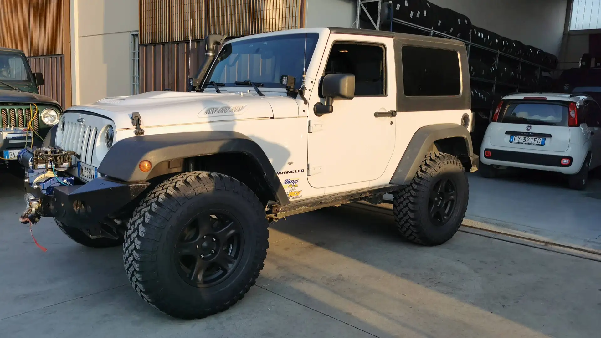 Jeep Wrangler Rubicon Bianco - 2