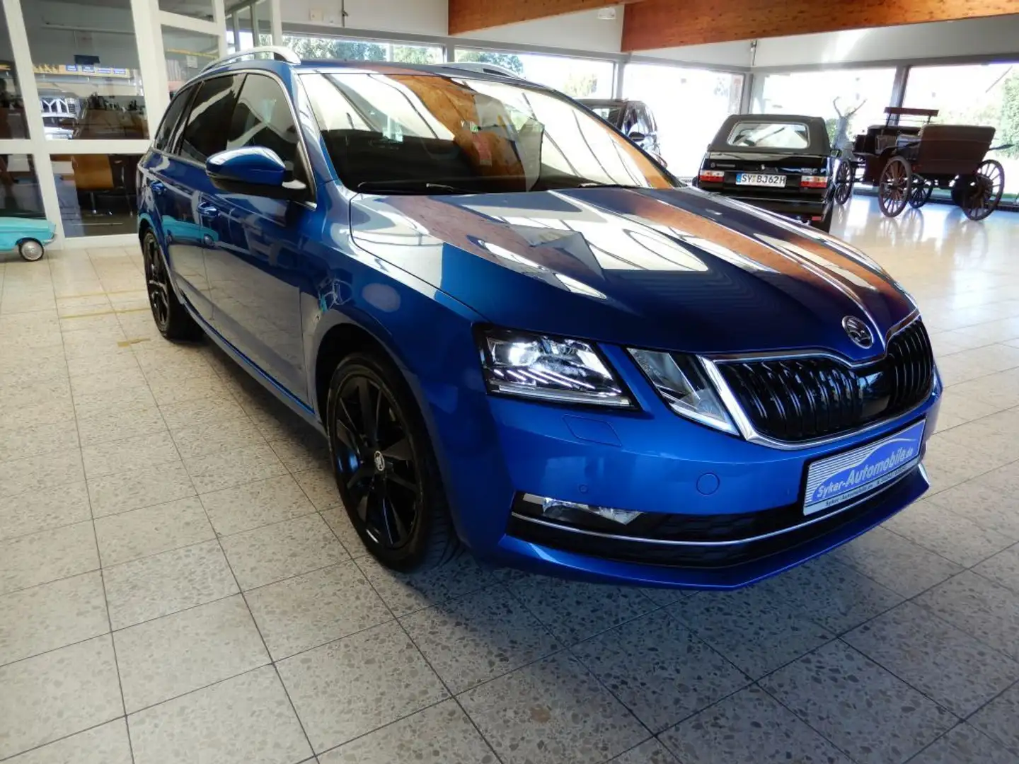 Skoda Octavia Combi 2.0 TSI DSG Style,AHK Bleu - 1