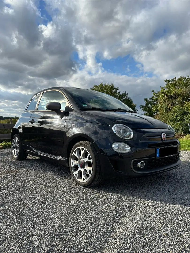 Fiat 500 1.2 8V Start&Stopp S Schwarz - 2
