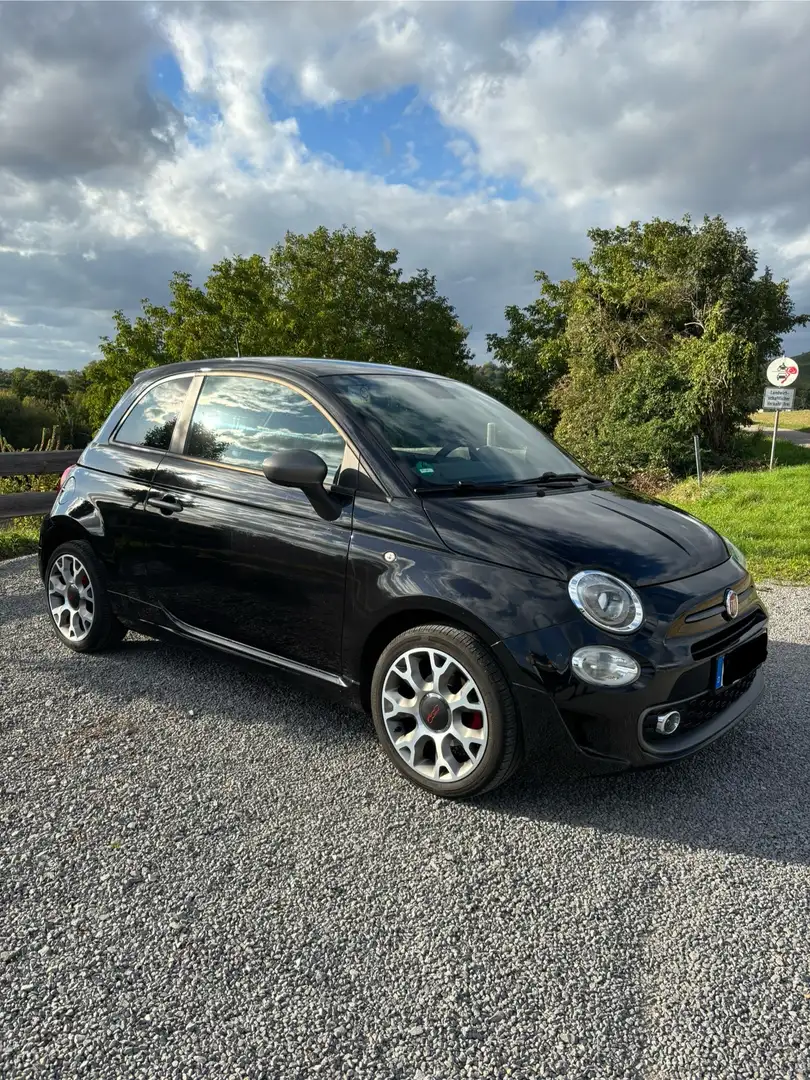 Fiat 500 1.2 8V Start&Stopp S Schwarz - 1